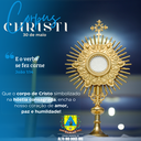 CÂMARA MUNICIPAL DESEJA A TODOS UM ÓTIMO FERIADO DE CORPUS CHRISTI