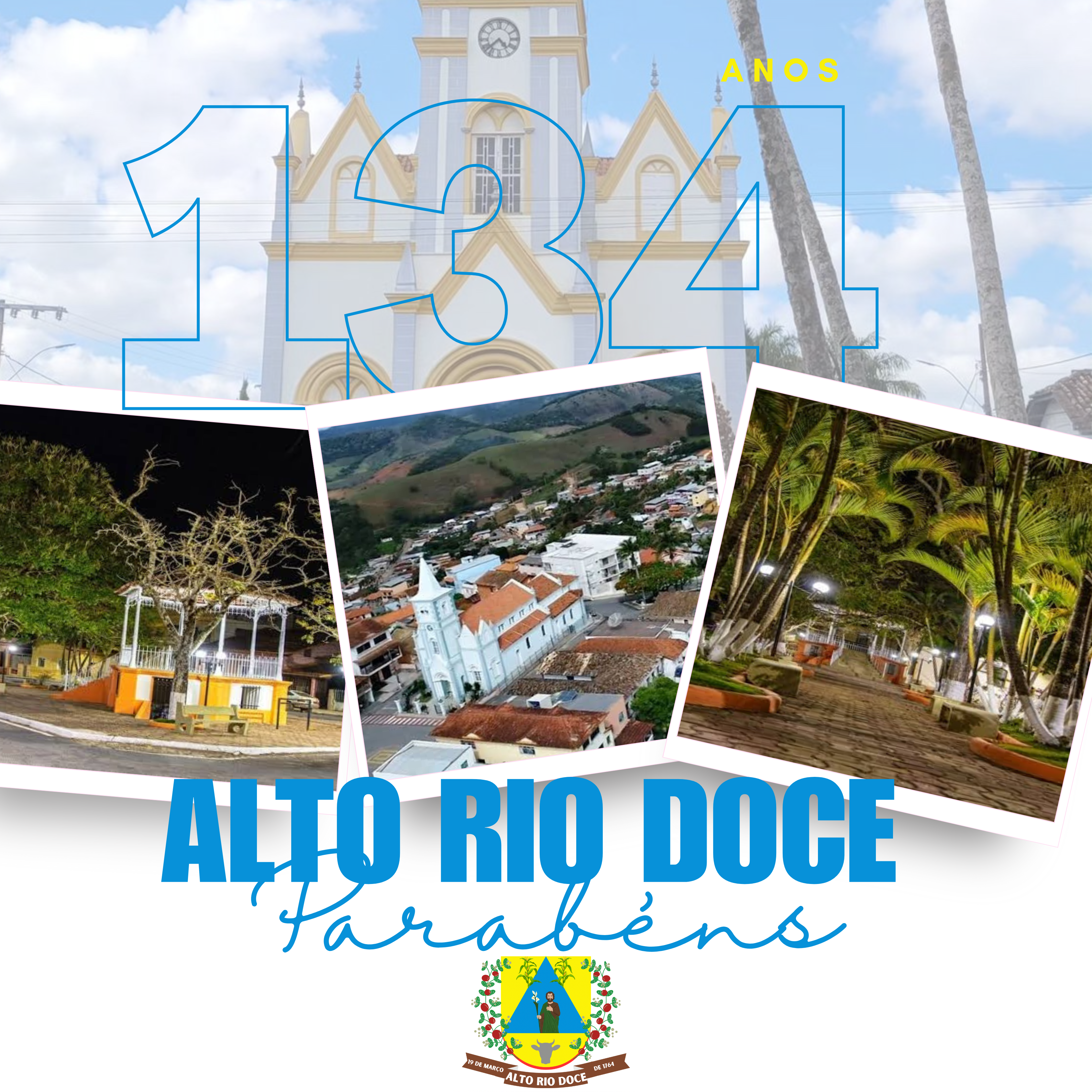 FELIZ ANIVERSÁRIO ALTO RIO DOCE !