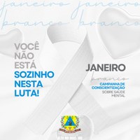 JANEIRO BRANCO: Campanha Alerta para Combate à Hanseníase e Cuidado com a Saúde Mental.